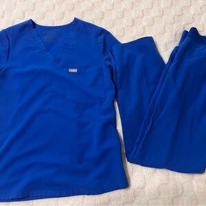 Figs Women's Blue scrub set